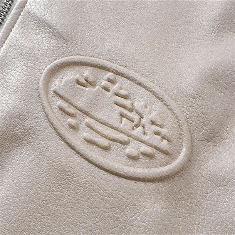 Corteiz vest leather