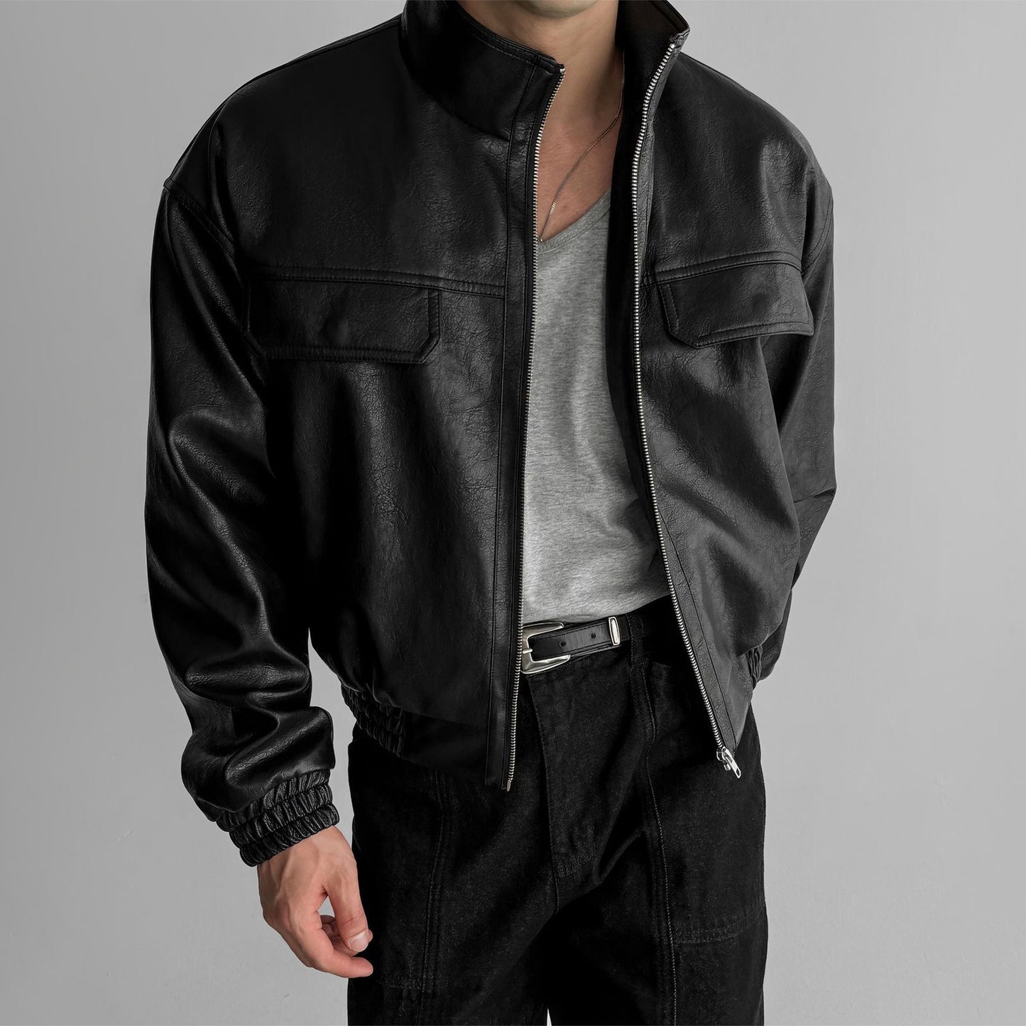 Motorcycle leather jacket